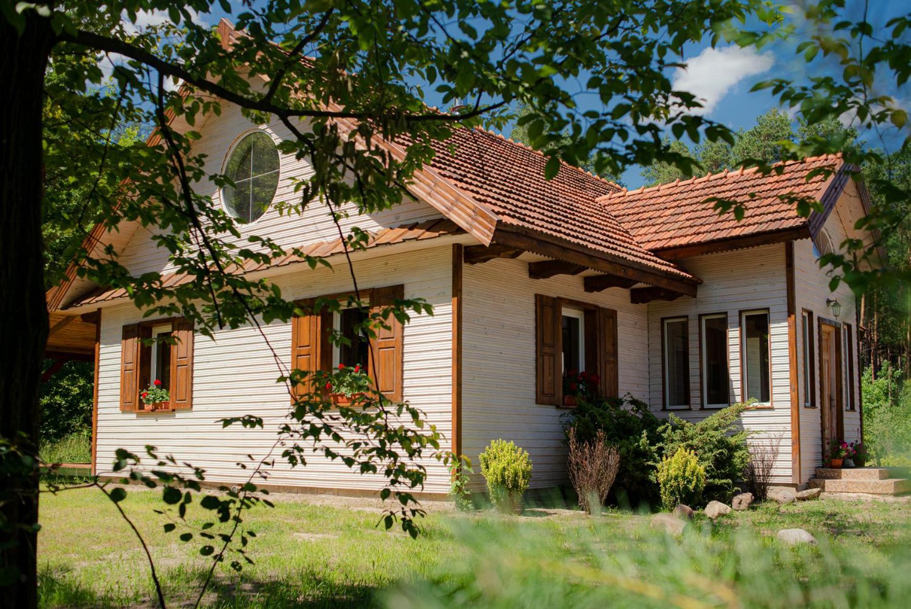 Jagodowy Zakatek, Caloroczny Dom Na Wylacznosc W Lesie, Balia, Cisza, Kominek, Weranda, Stawy Tuczna Exterior foto